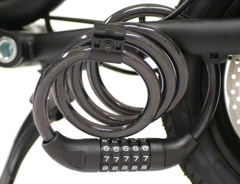 PASSWORD CABLE LOCK FOR ELECTRIC SCOOTERS
